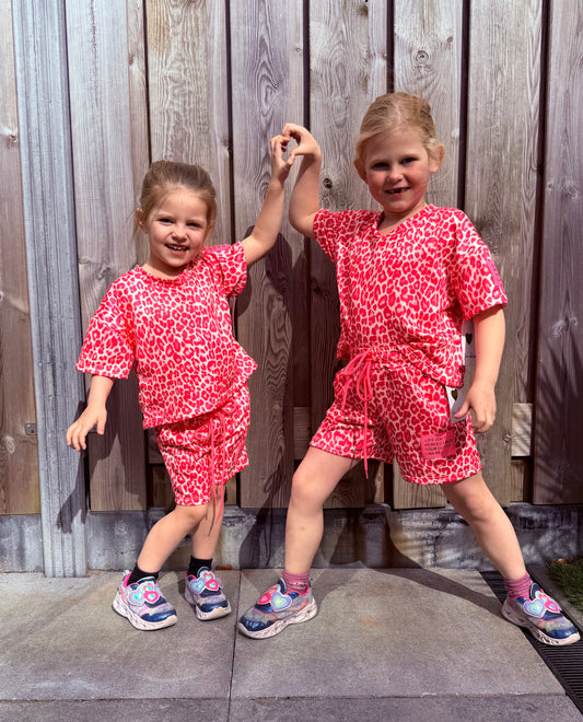 Perfect set panter roze