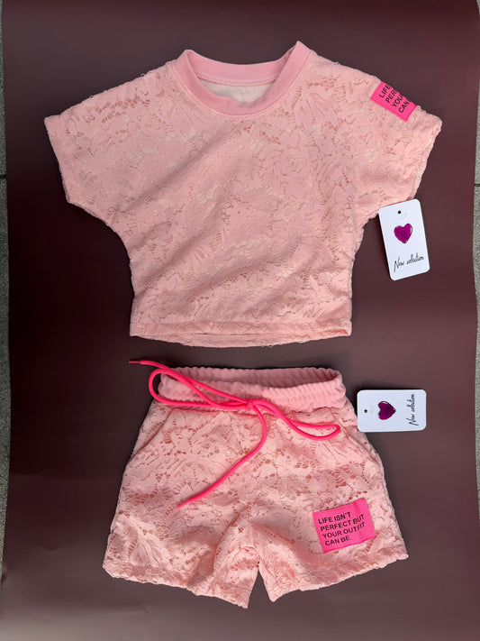 Perfect set kant roze