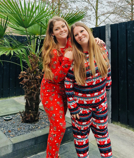 Kerst pyjama Chelsea Peers meerkleurig ijsbeer