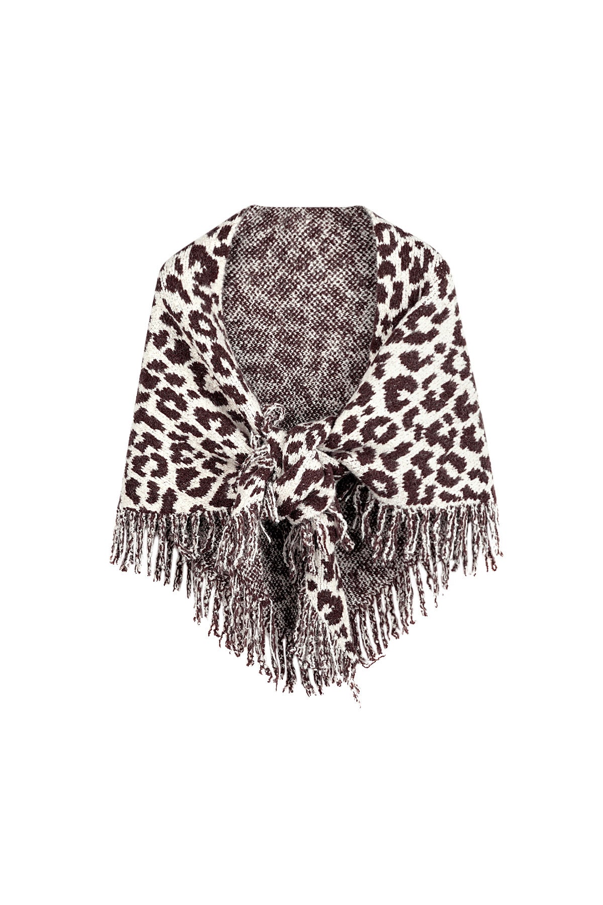 Wild sjaal beige