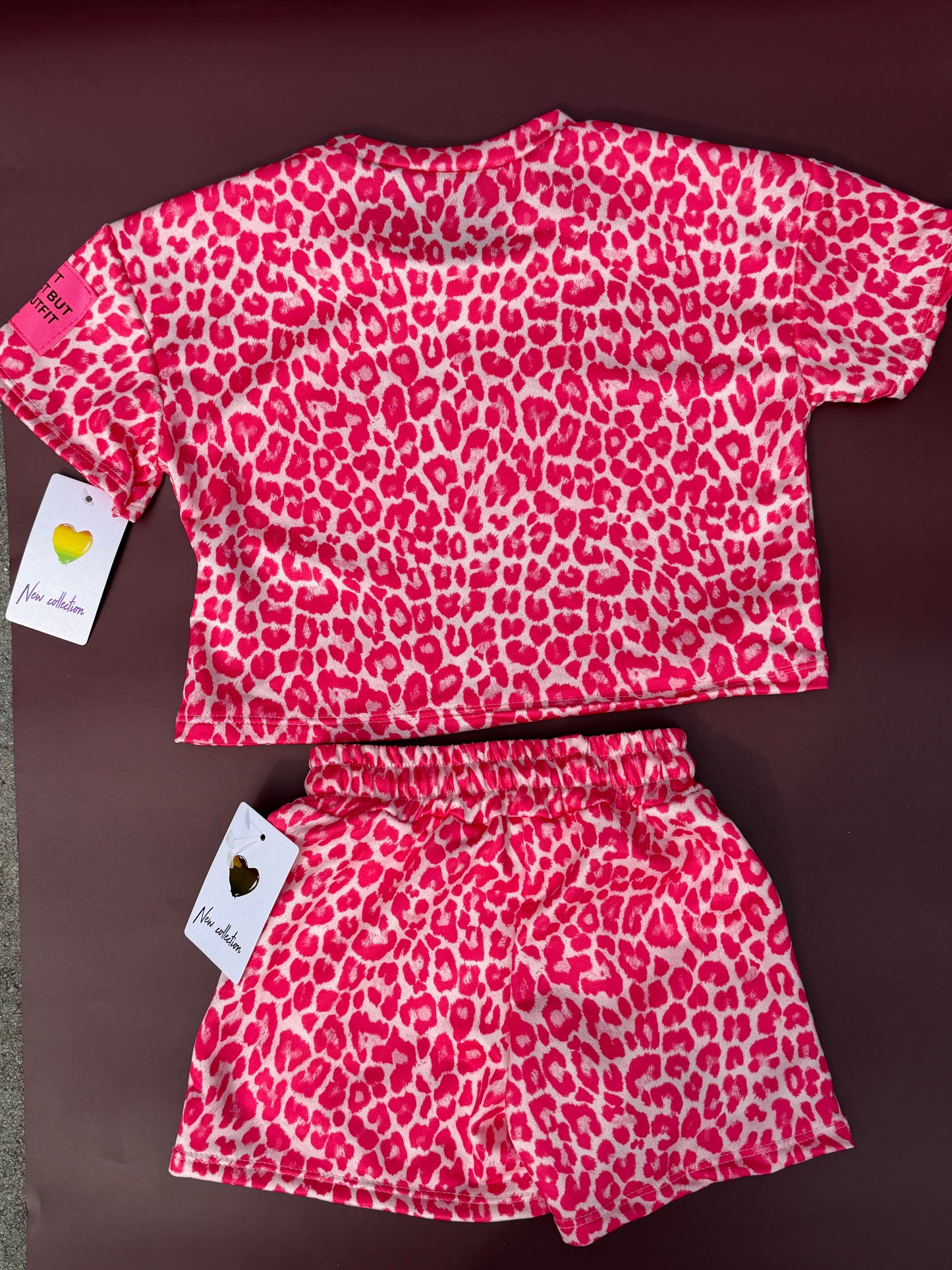 Perfect set panter roze