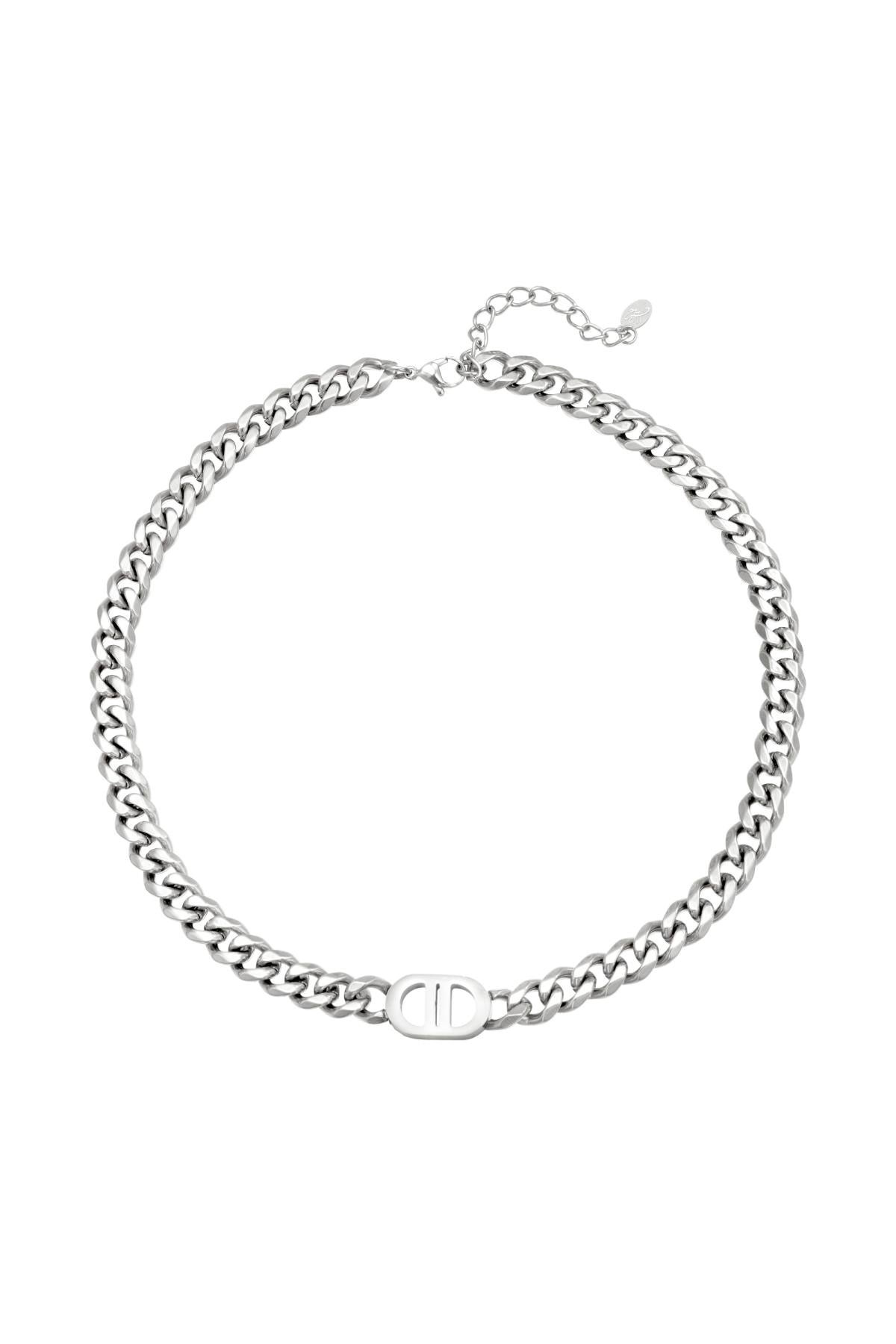 Ketting The Good Life Zilver Stainless Steel